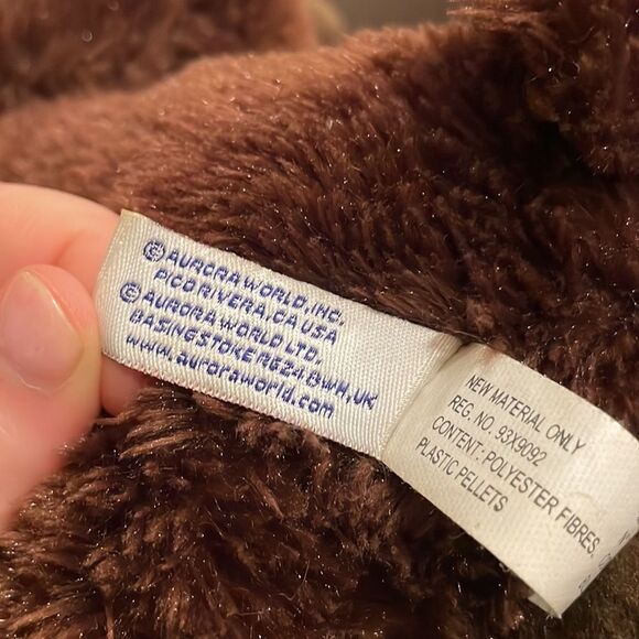 Aurora Dreamy Eyes Brown Michigan The Moose Sleepy Moose Excellent Condition 11” - Picture 7 of 7